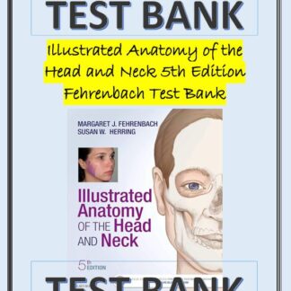 Illustrated-Anatomy-of-the-Head-and-Neck-5th-Edition-Fehrenbach-Test-Bank