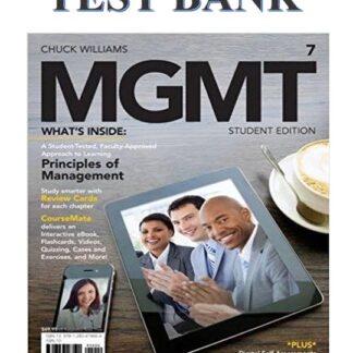 MANAGEMENT-7TH-EDITION-WILLIAMS-TEST-BANK