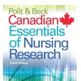 POLIT-BECK-CANADIAN-ESSENTIALS-OF-NURSING-RESEARCH-4TH-EDITION-WOO-TEST-BANK-ISBN-101496301463-ISBN-139781975109691