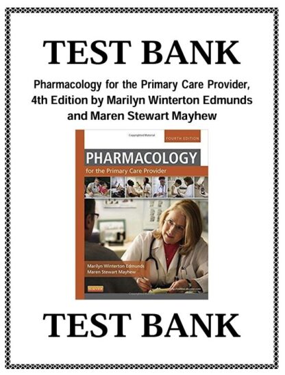 Pharmacology-for-the-Primary-Care-Provider-4th-Edition-by-Marilyn-Winterton-Edmunds
