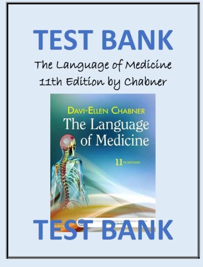 The-Language-of-Medicine-11th-Edition-by-Chabner-TEST-BANK