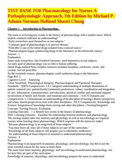 Test-Bank-For-Pharmacology-for-Nurses-A-Pathophysiologic-Approach-7th-Edition-By-Michael-Adams-Norman-Holland-Shanti-Chang.