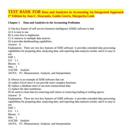 Test-Bank-for-Data-and-Analytics-in-Accounting-An-Integrated-Approach-1st-Edition-by-Ann-C.-Dzuranin-Guido-Geerts-Margarita-Lenk